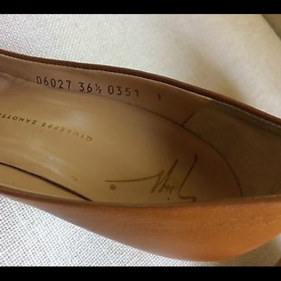 Giuseppe Zanotti Pumps Brown Leather Heel Classic - Picture 6 of 8